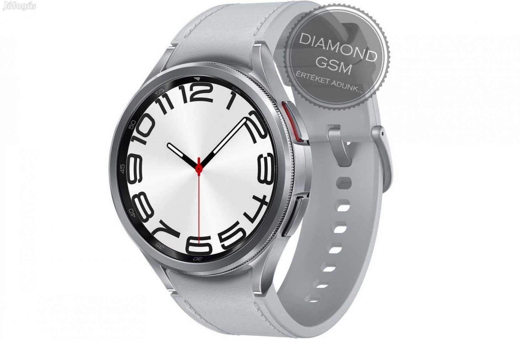 Új Samsung Galaxy SM-R960 Watch6 Classic 47mm Ezüst