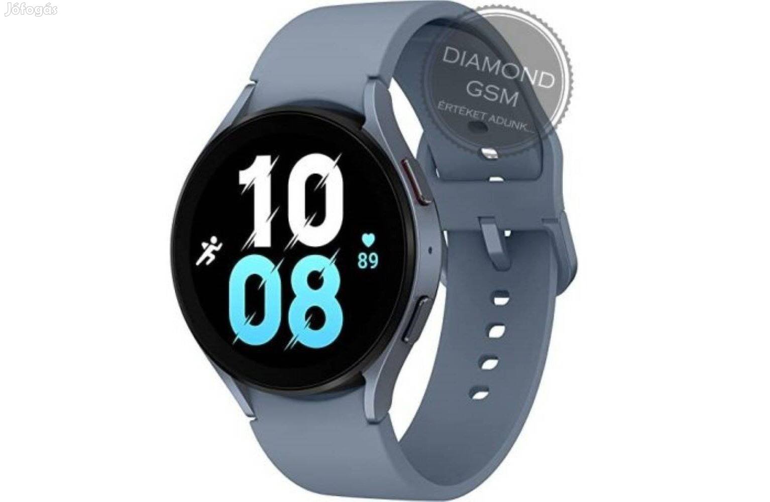 Új Samsung Galaxy Watch5 SM-R915 LTE 44mm, Zafir színben,