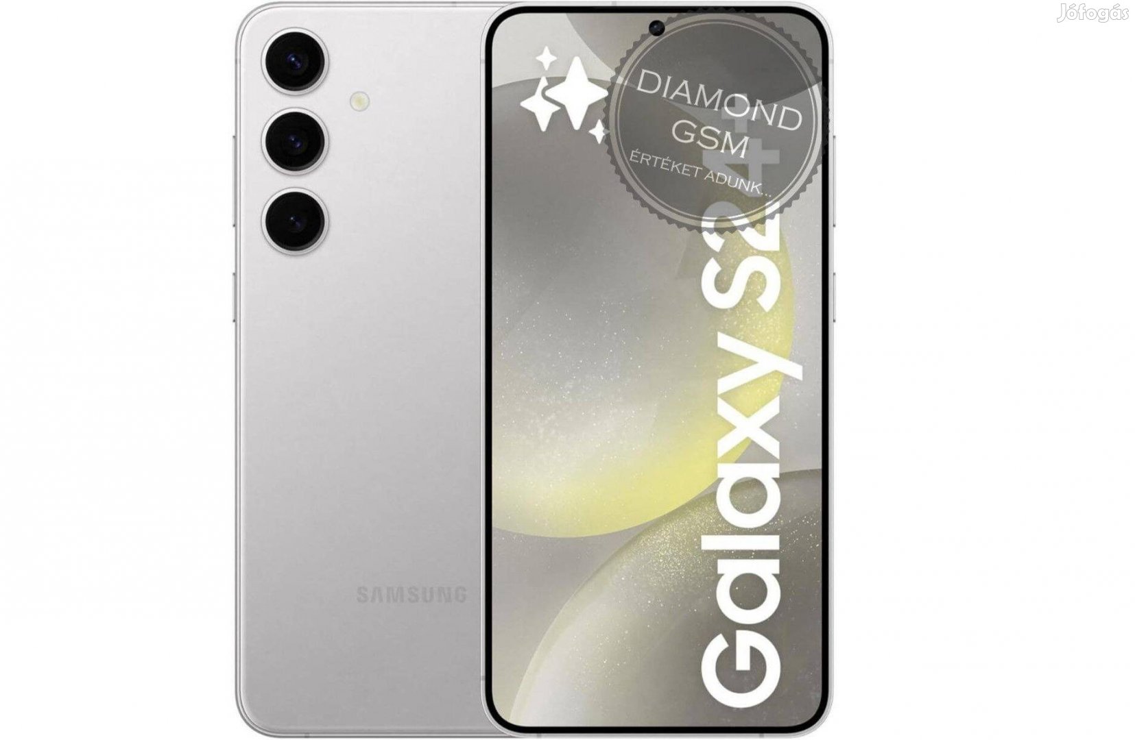 Új Samsung S921B/DS S24 5G 128GB 8GB Dual, Márványszürke