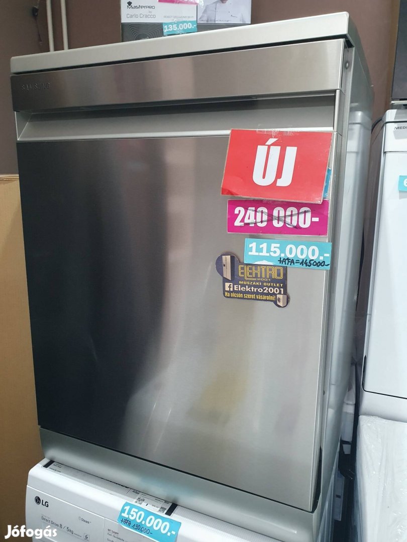 Új Samsung prémium 3soros 14teritékes mosogatógép115eft+áfa!!