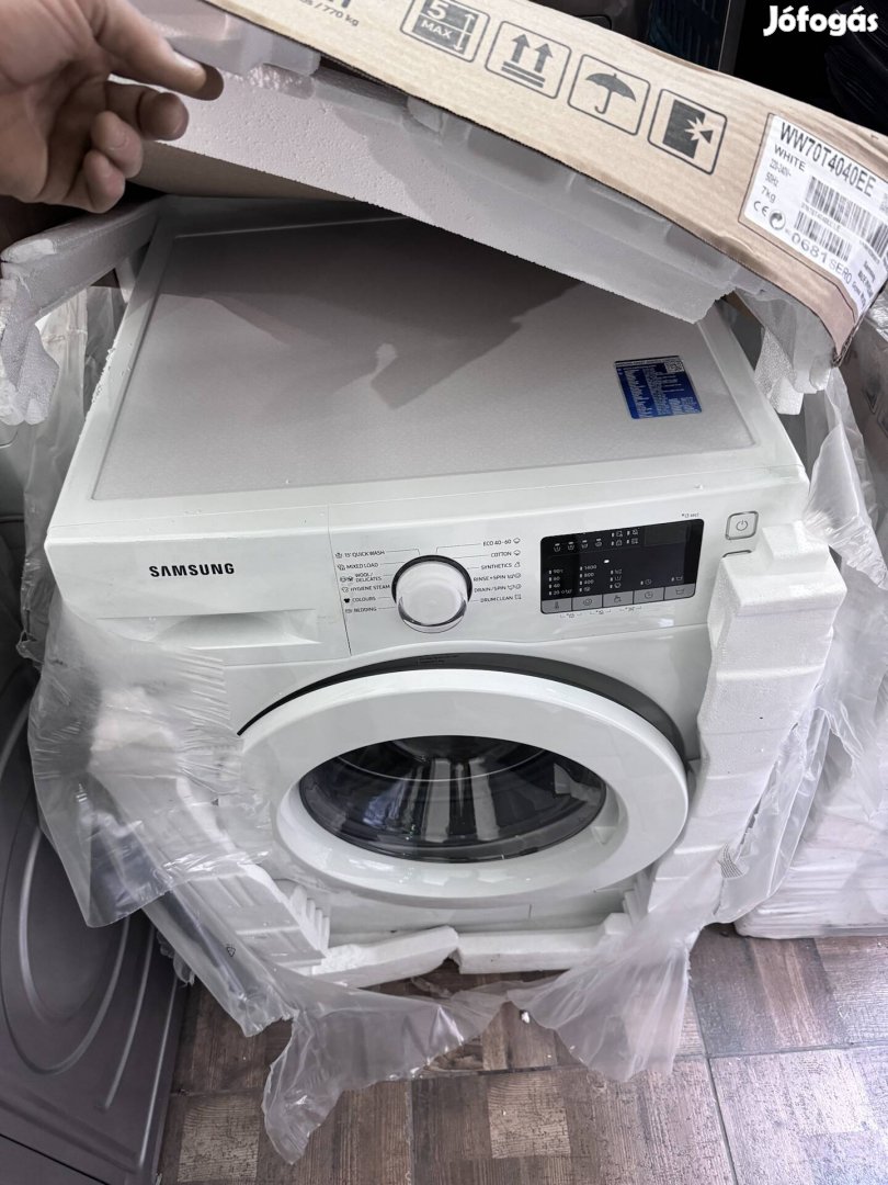 Új Samsung ww70t4040ee mosógép garanciával 