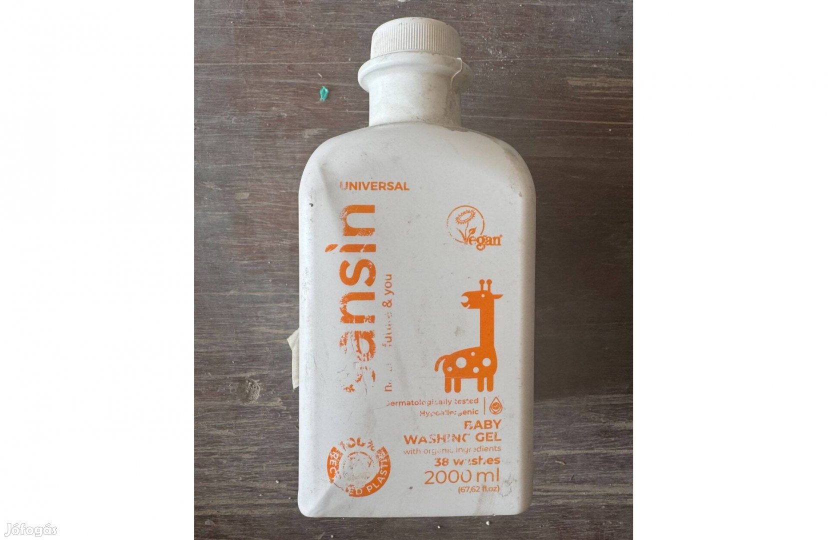 Uj Sansins Mosogel Baby Univerzalis 2000 ml Folyékony Mosószer