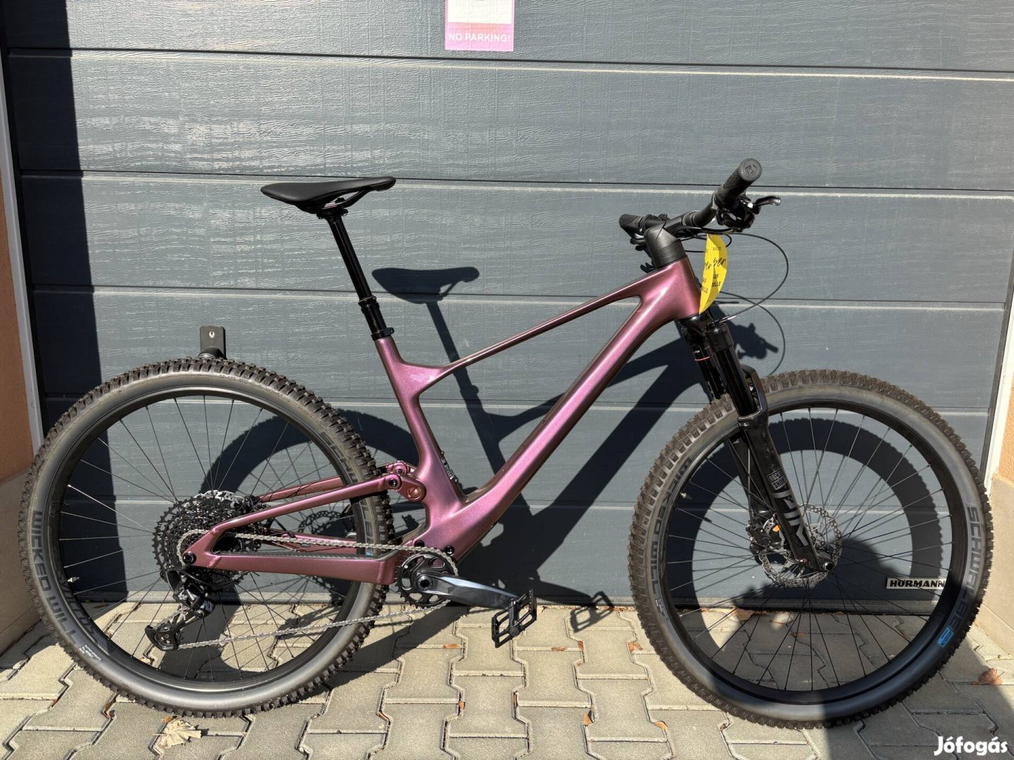 Új Scott Contessa Spark 920 karbon fully, red purple színben, L váz