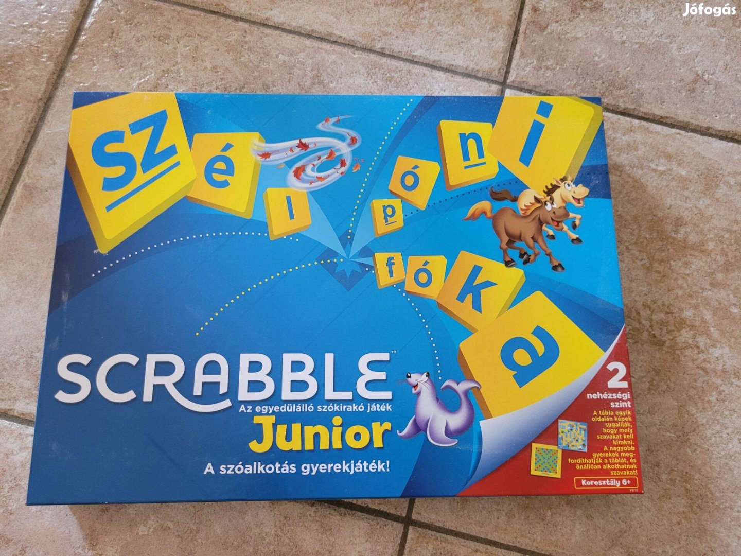 Új Scrabble junior társasjáték