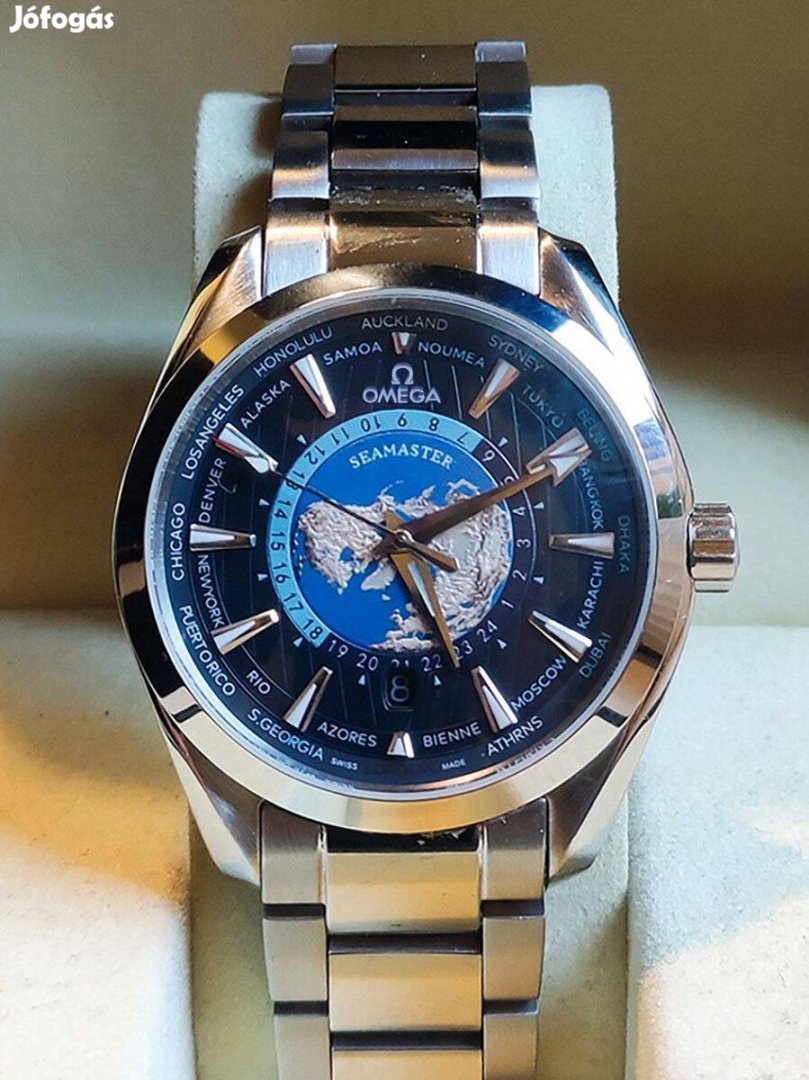 Új Seamaster Aqua Terra feliratú karóra