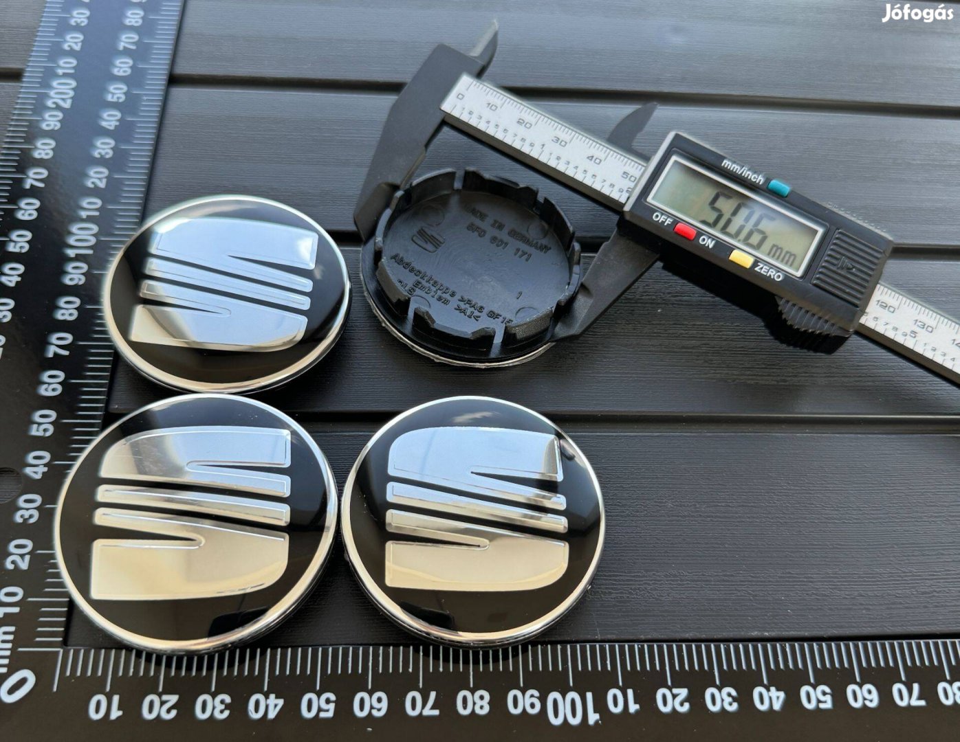 Új Seat 56mm Felni Alufelni Kupak Közép Felnikupak