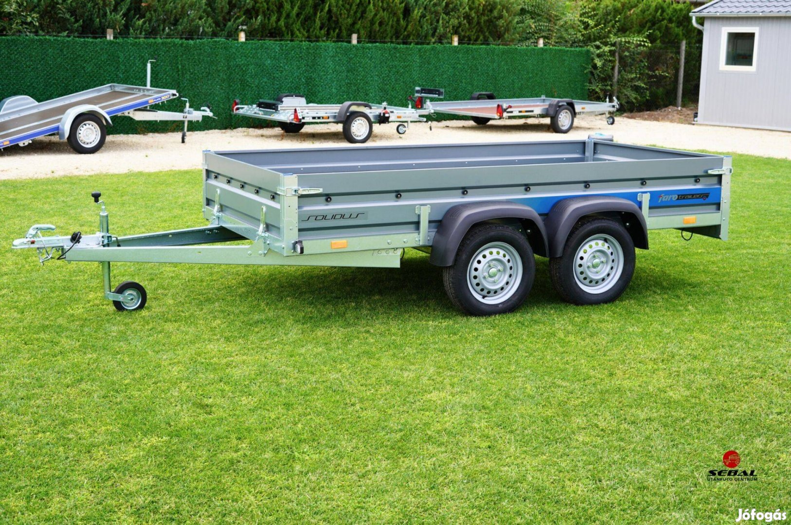 Új Sebal - Solidus utánfutó 300x150cm akciósan bruttó