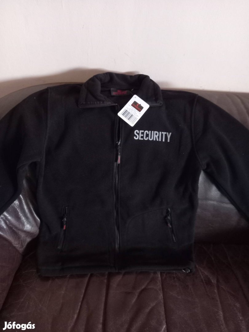 Új Security biztonsági őr polár pulóver. /Coverguard /
