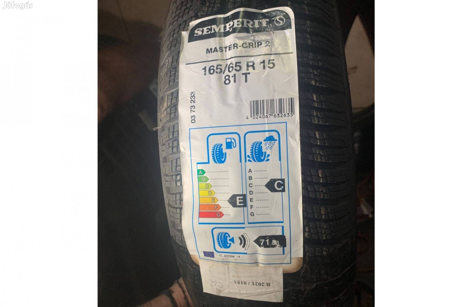 Új Semperit Master Grip 2 165/65 R15 81T Gumiabroncs Téli Gumi Autó