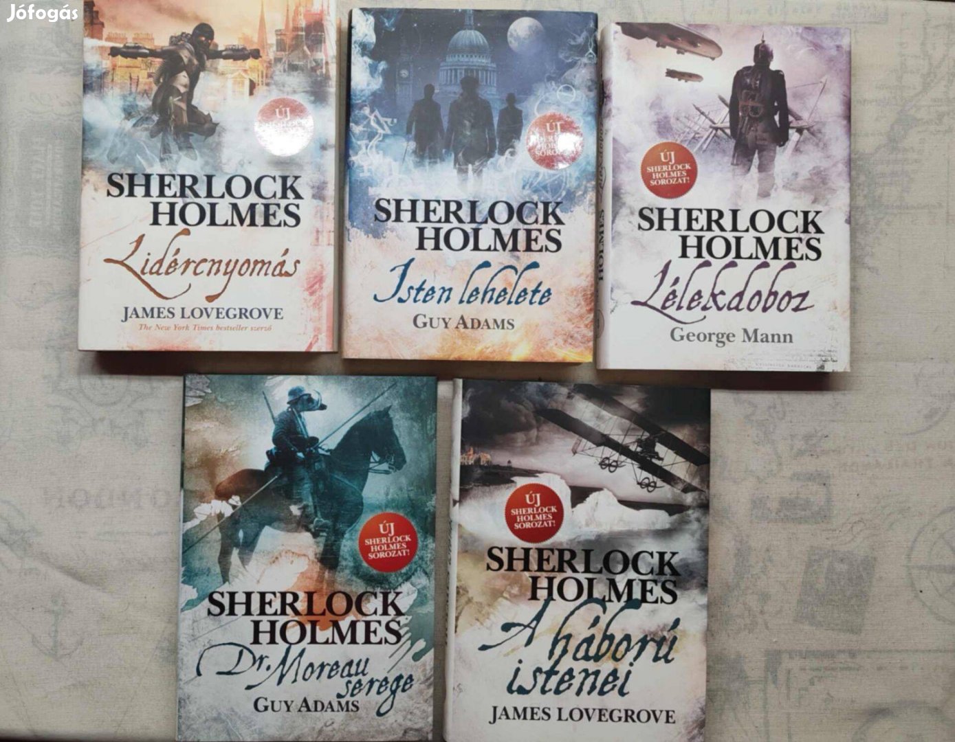 Új Sherlock Homes könyvsorozat 1-5