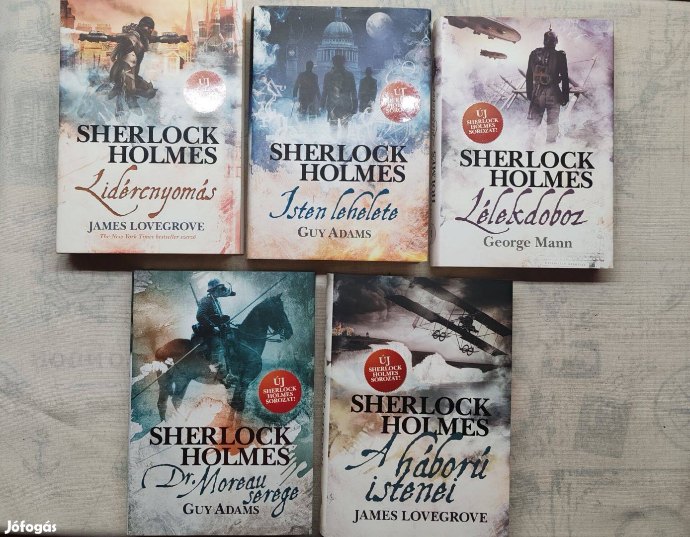 Új Sherlock Homes könyvsorozat 1-5