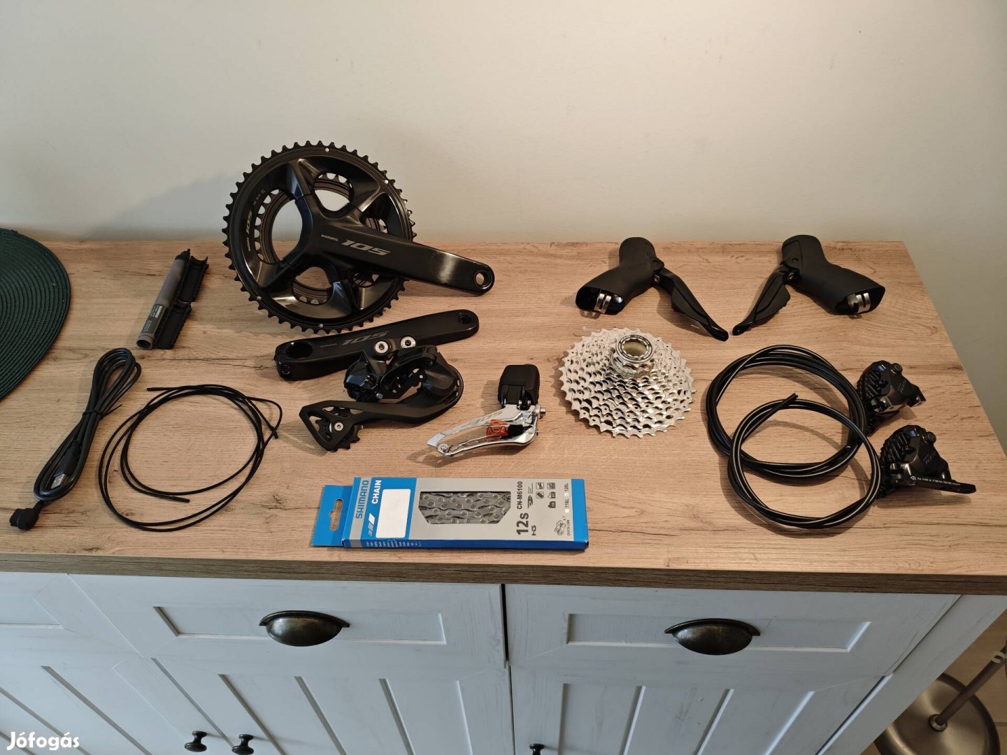 Új Shimano 105 R7170 Di2 szett 212