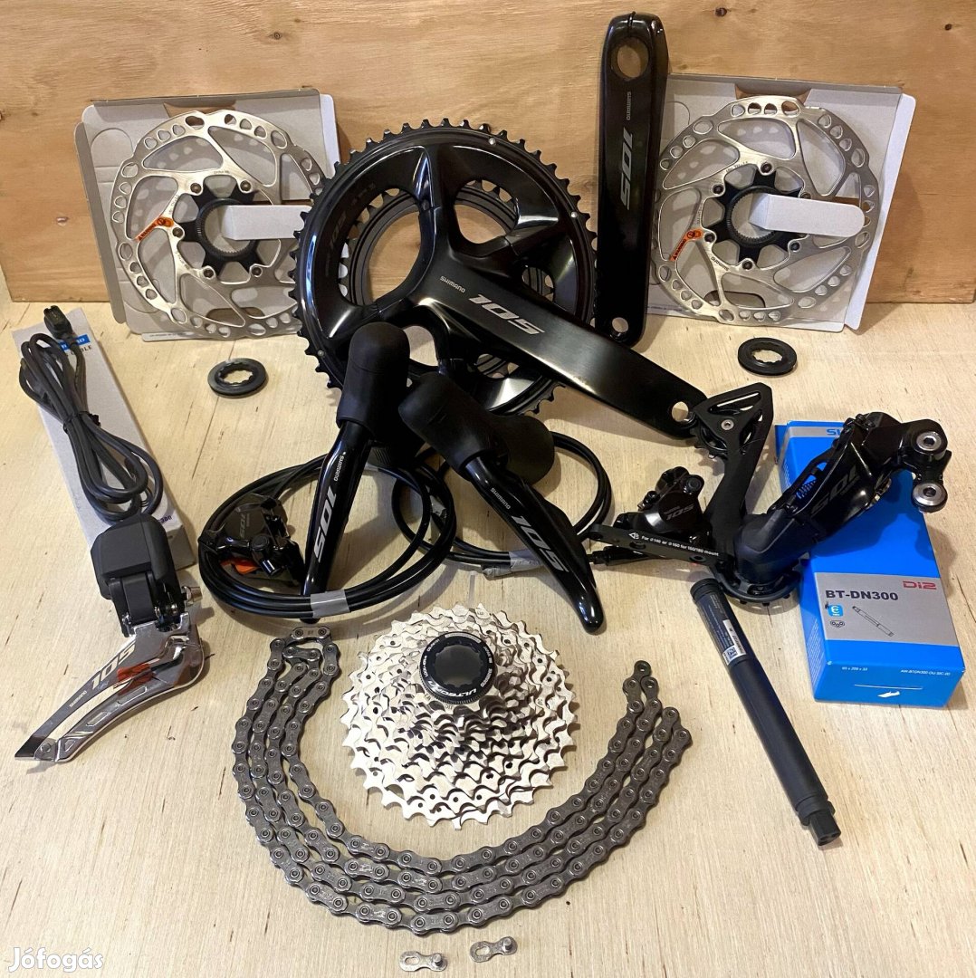 Új Shimano 105 ös 12s di2 szett eladó