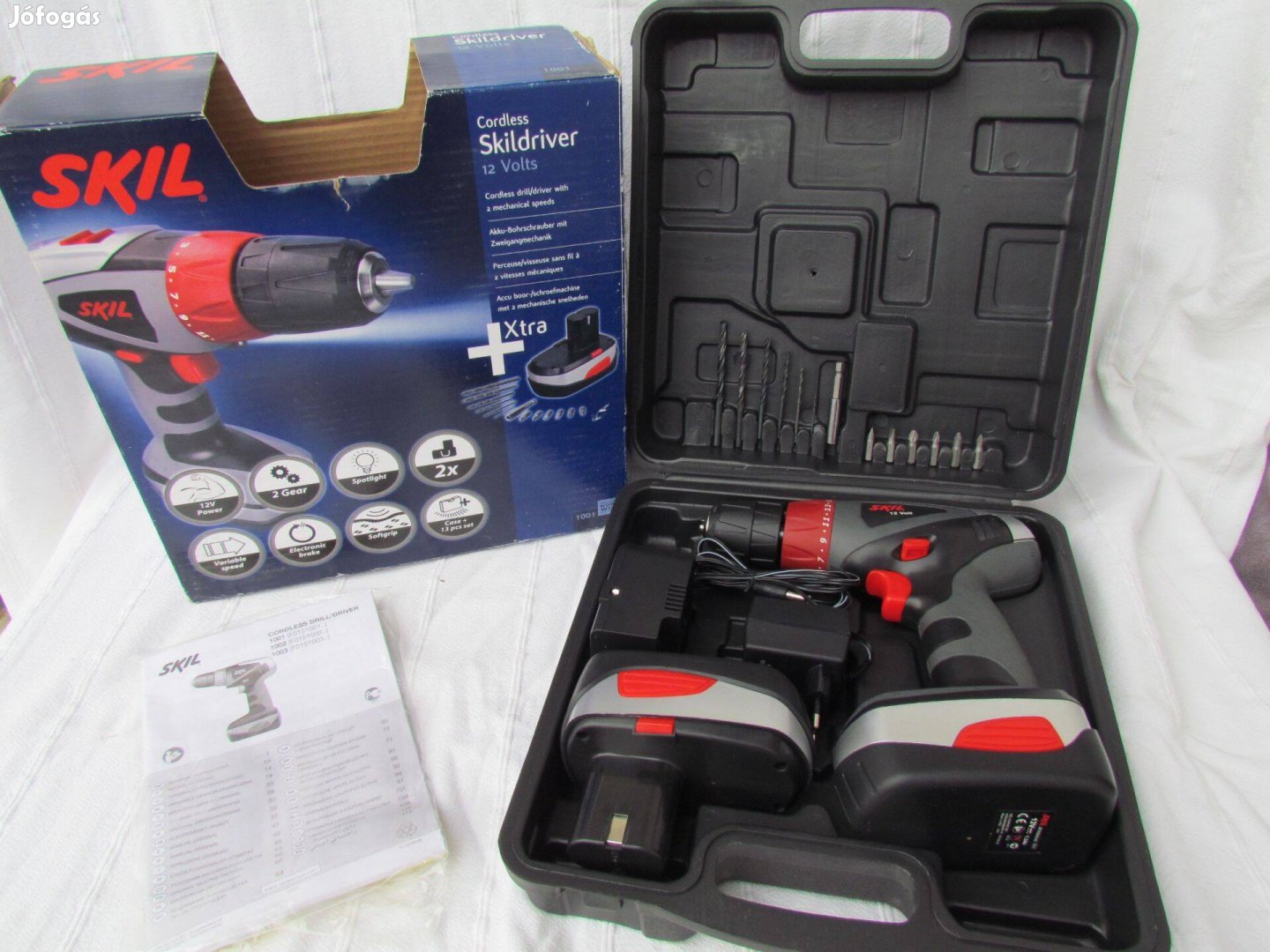 Új Skil 1001 akkus fúró-csavarozó