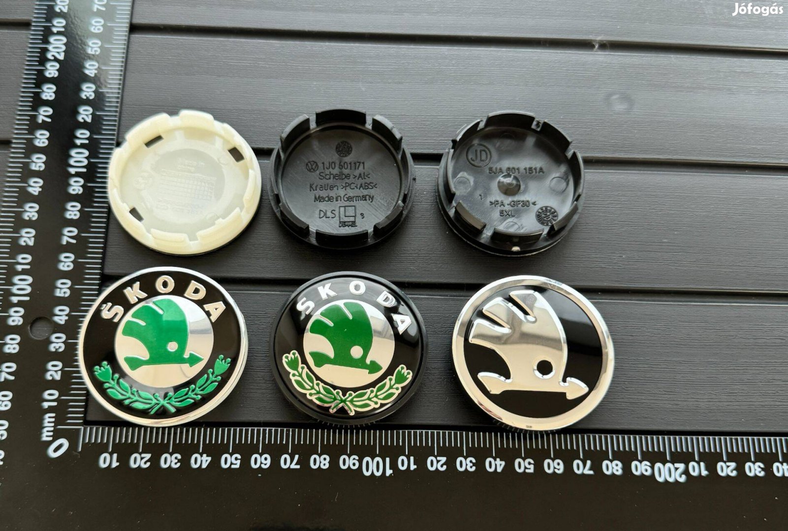 Új Skoda 56mm 55mm Felni Alufelni Kupak Közép Felnikupak Embléma Sapka