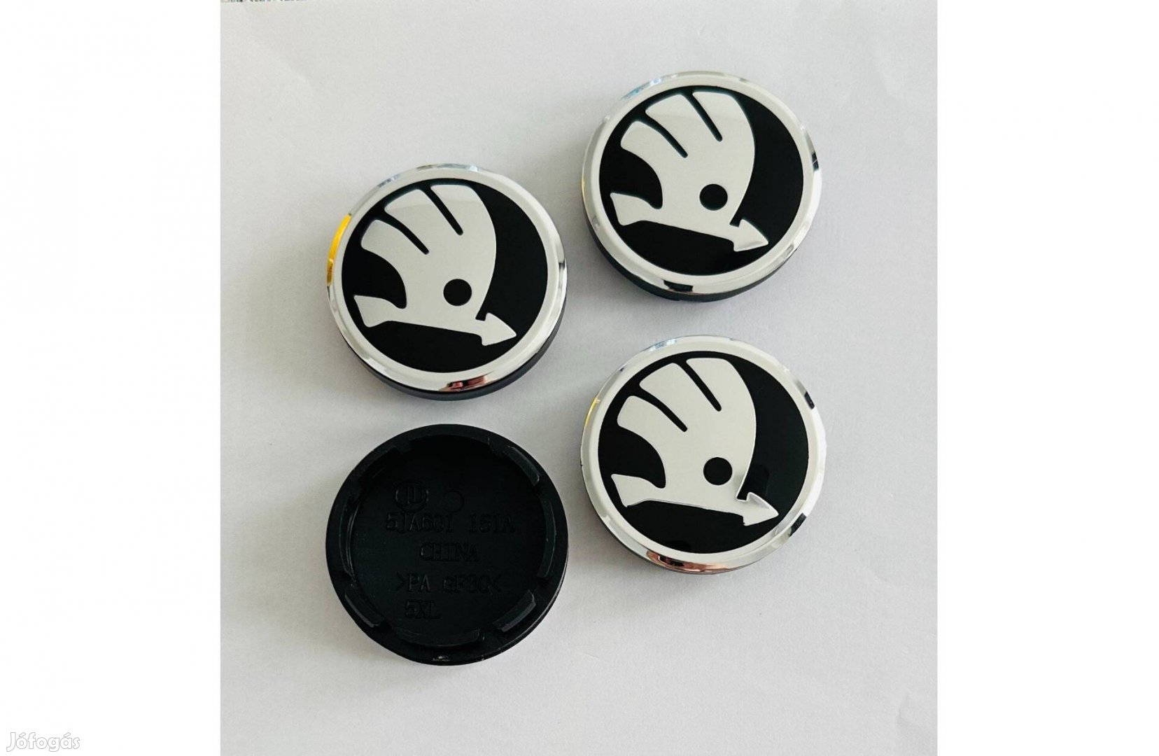 Új Skoda 56mm felni kupak közép felnikupak felniközép