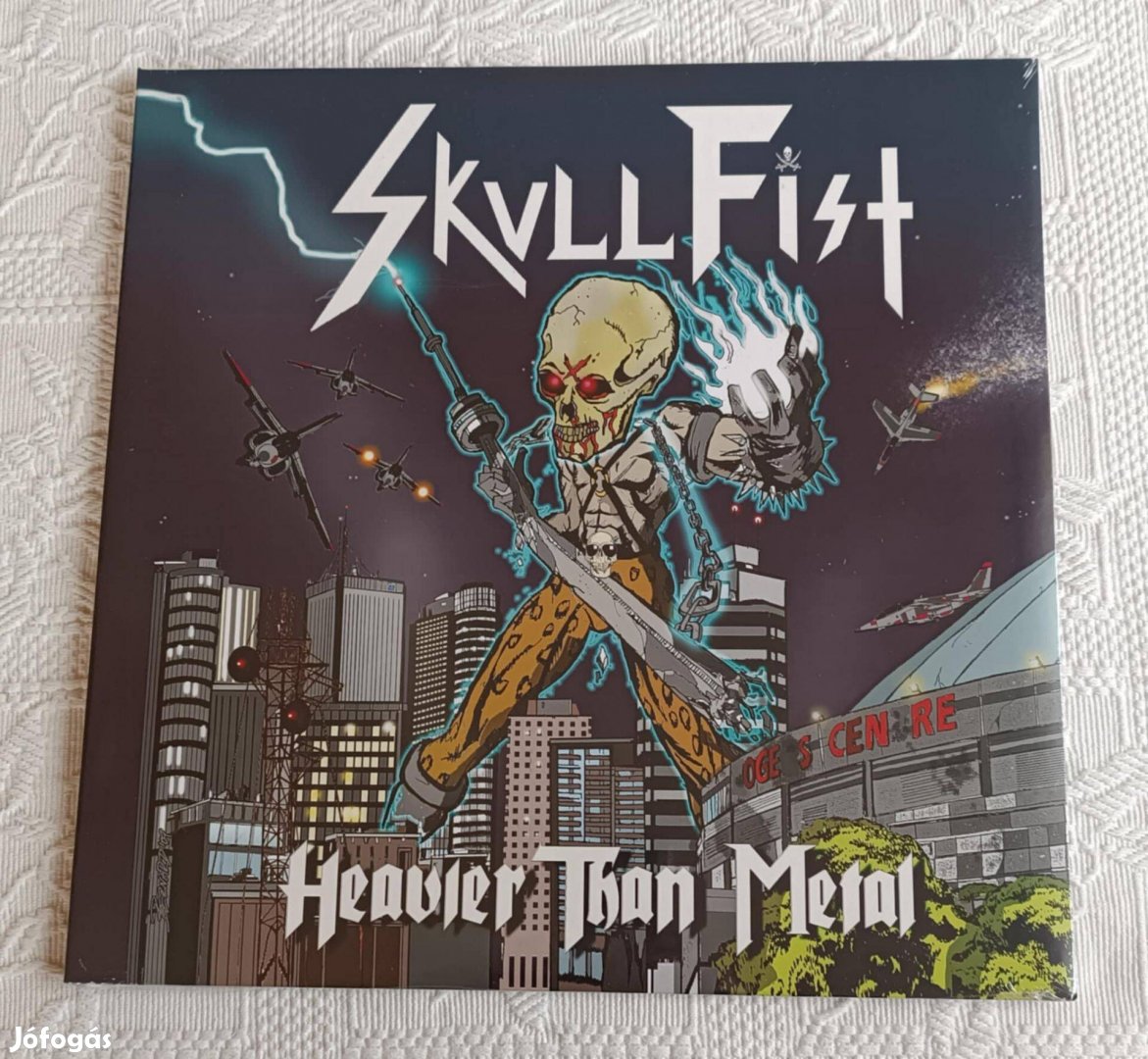 Új Skull Fist Heavier Than Metal 12 LP Bakelit Nagylemez