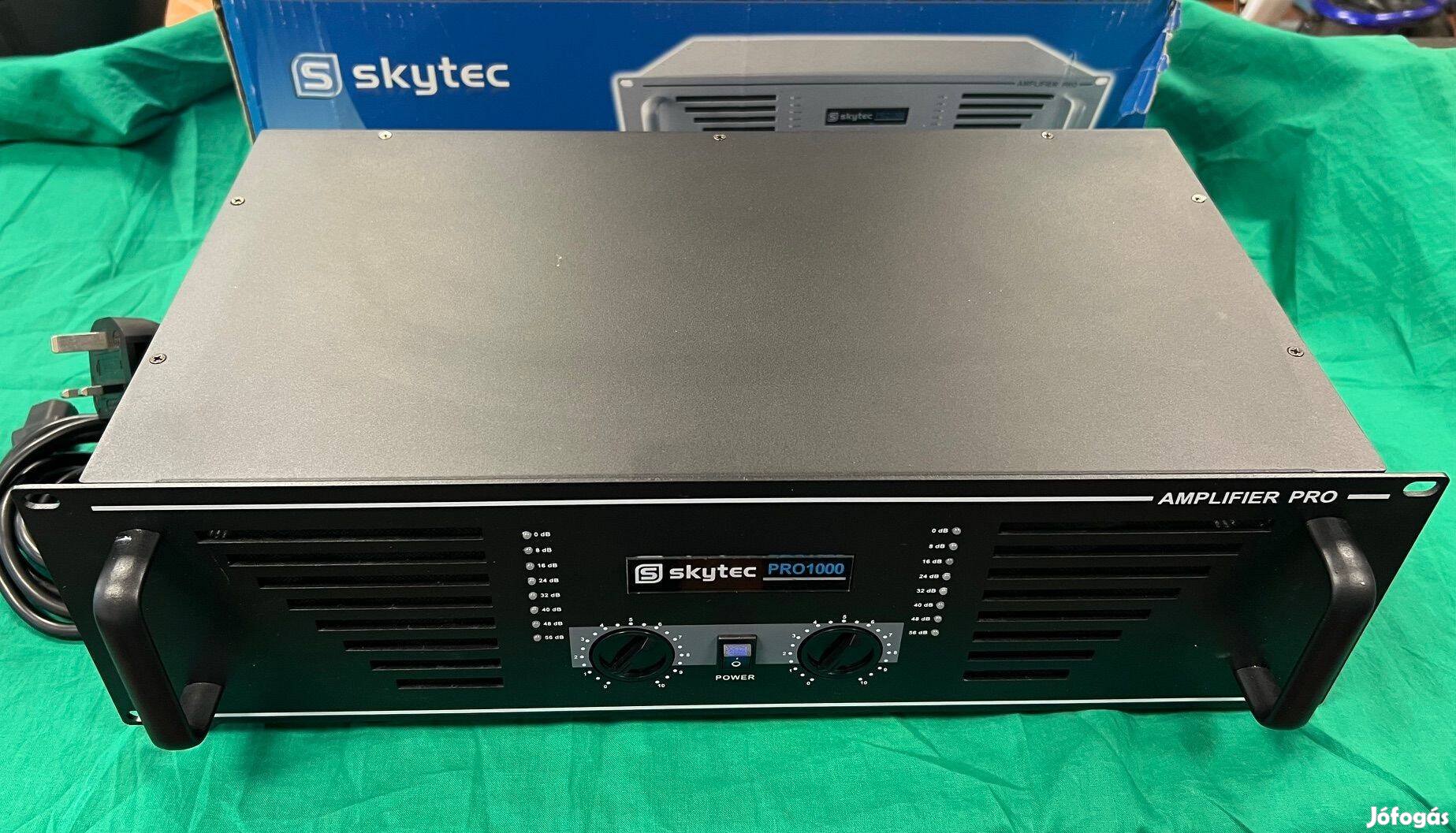 Új Skytec Pro-1000 végfok erősítő 2x500W