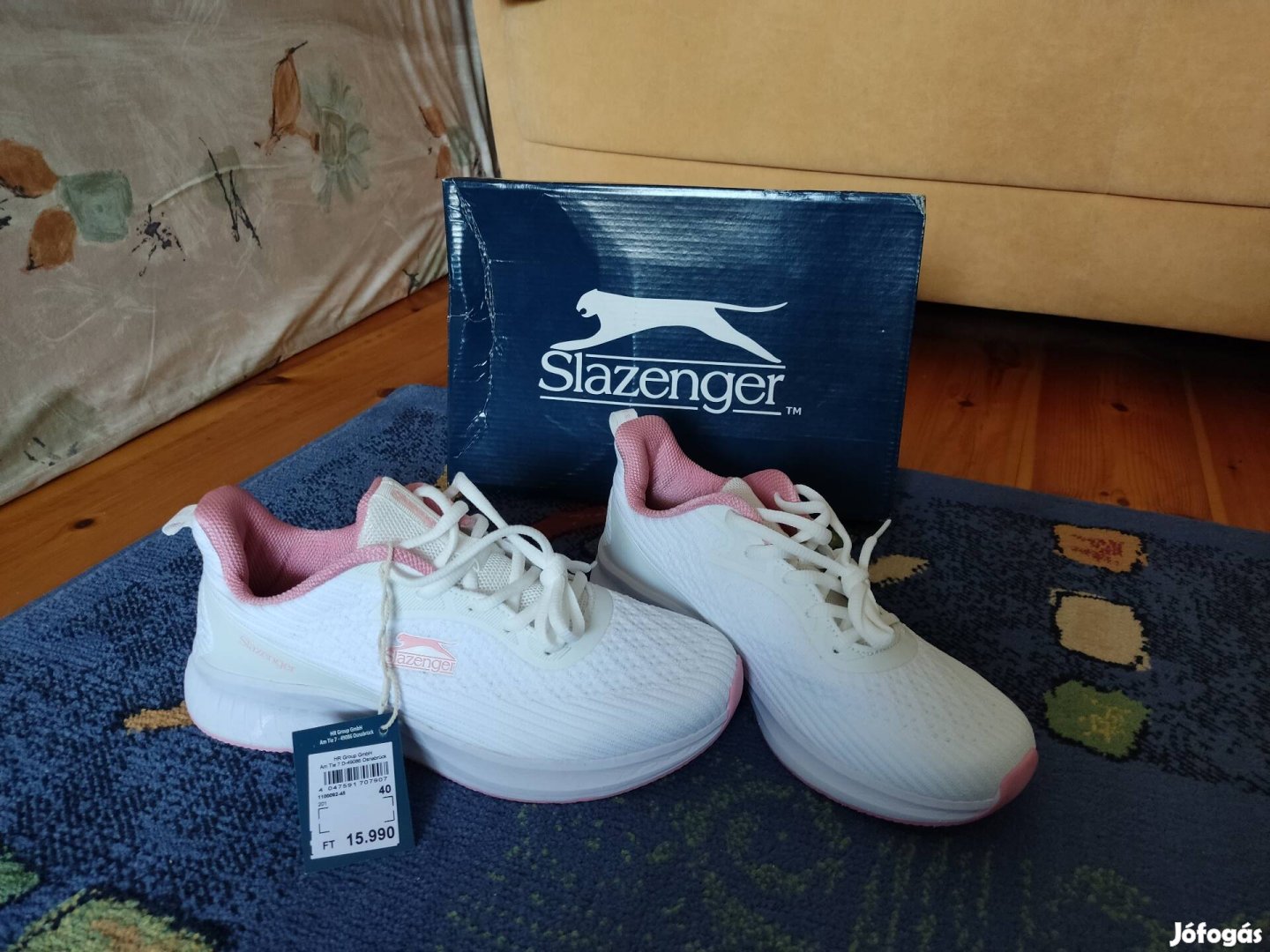 Új Slazenger 40-es női edző cipő 