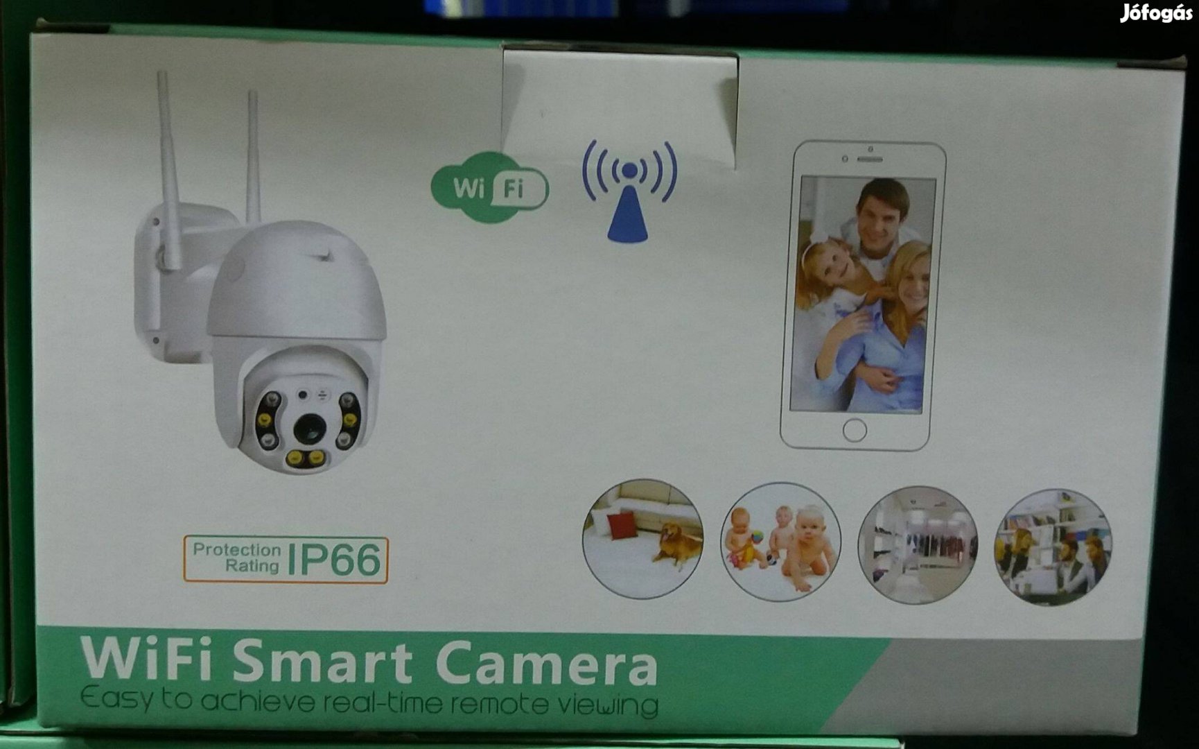 Új Smart vezeték nélküli HD WIFI IP kamera kültéri beltéri 360°
