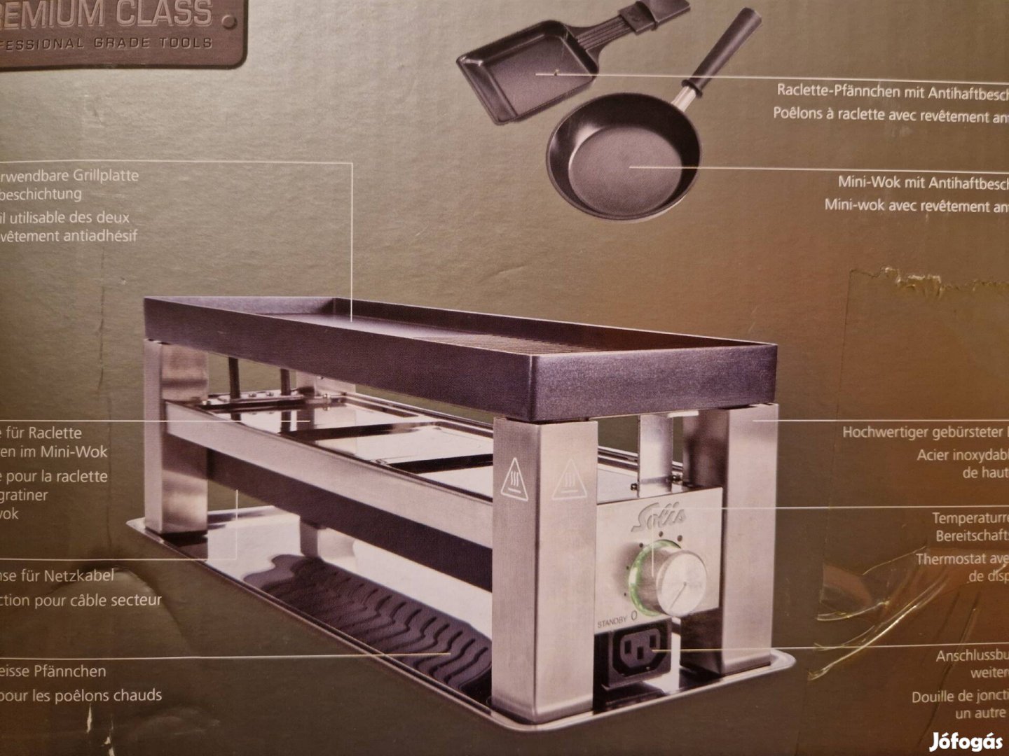 Új Solis elektromos grill eladó