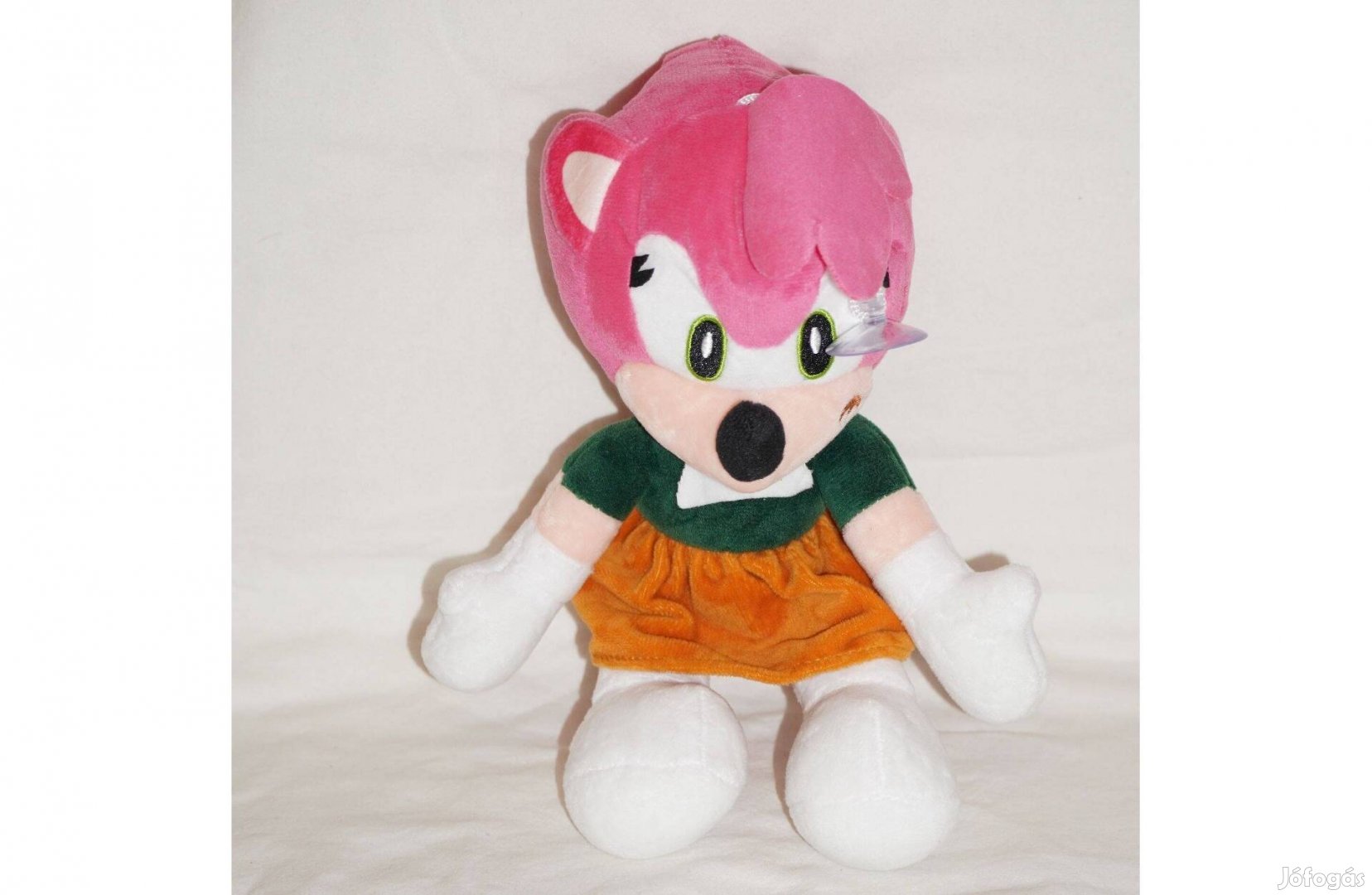 Új Sonic plüss - Amy Rose plüss rózsaszín Sonic 28 cm-es
