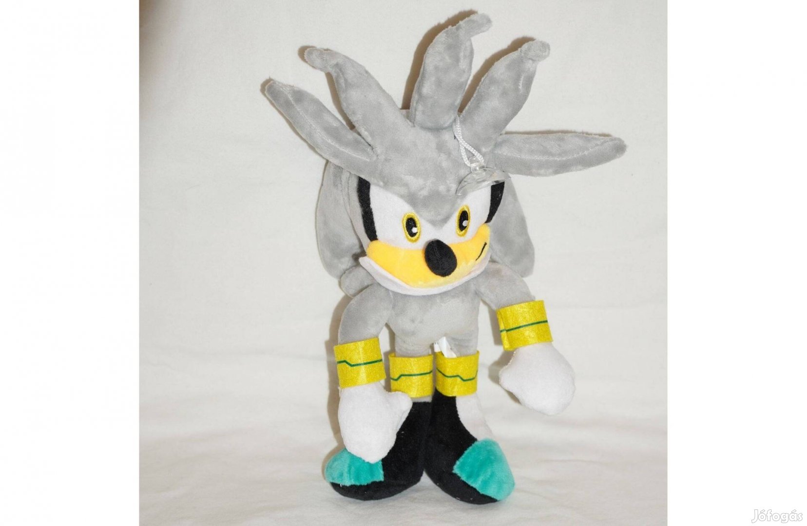 Új Sonic plüss - Silver sündisznó plüss 28 cm-es Sonic