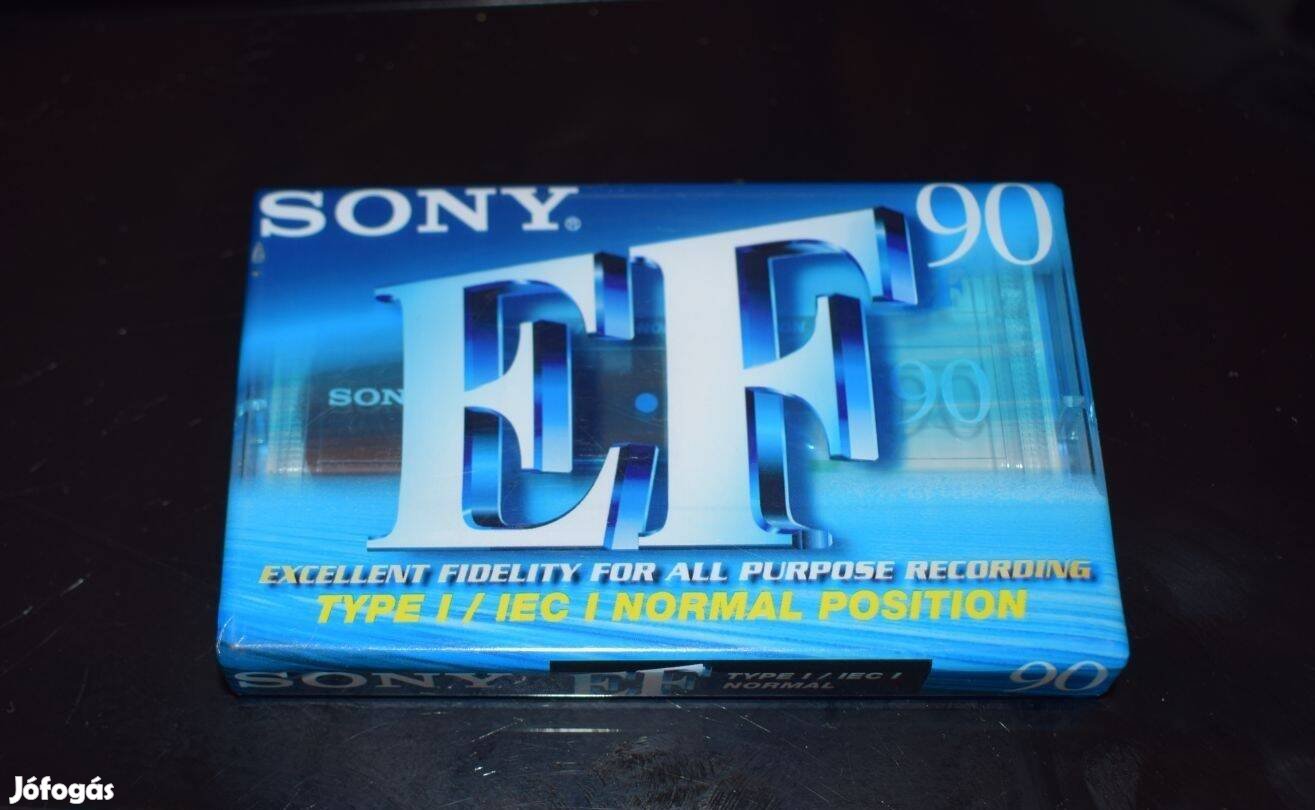 Új Sony 90 magnó kazetta