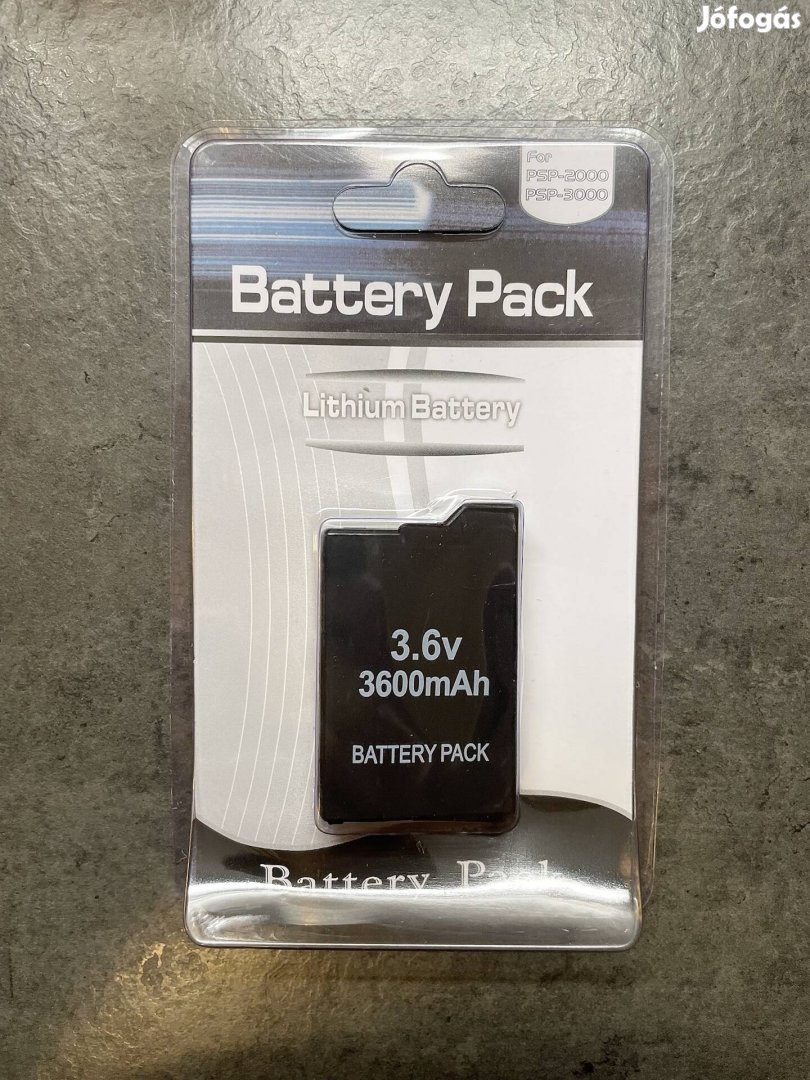 Új Sony PSP Slim 20003000 széria 3600mAh akku akkumulátor