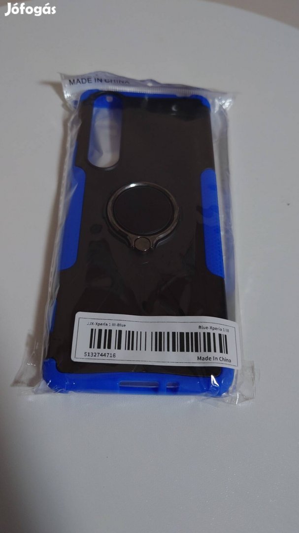 Új Sony Xperia 1/III tok, telefongyűrű
