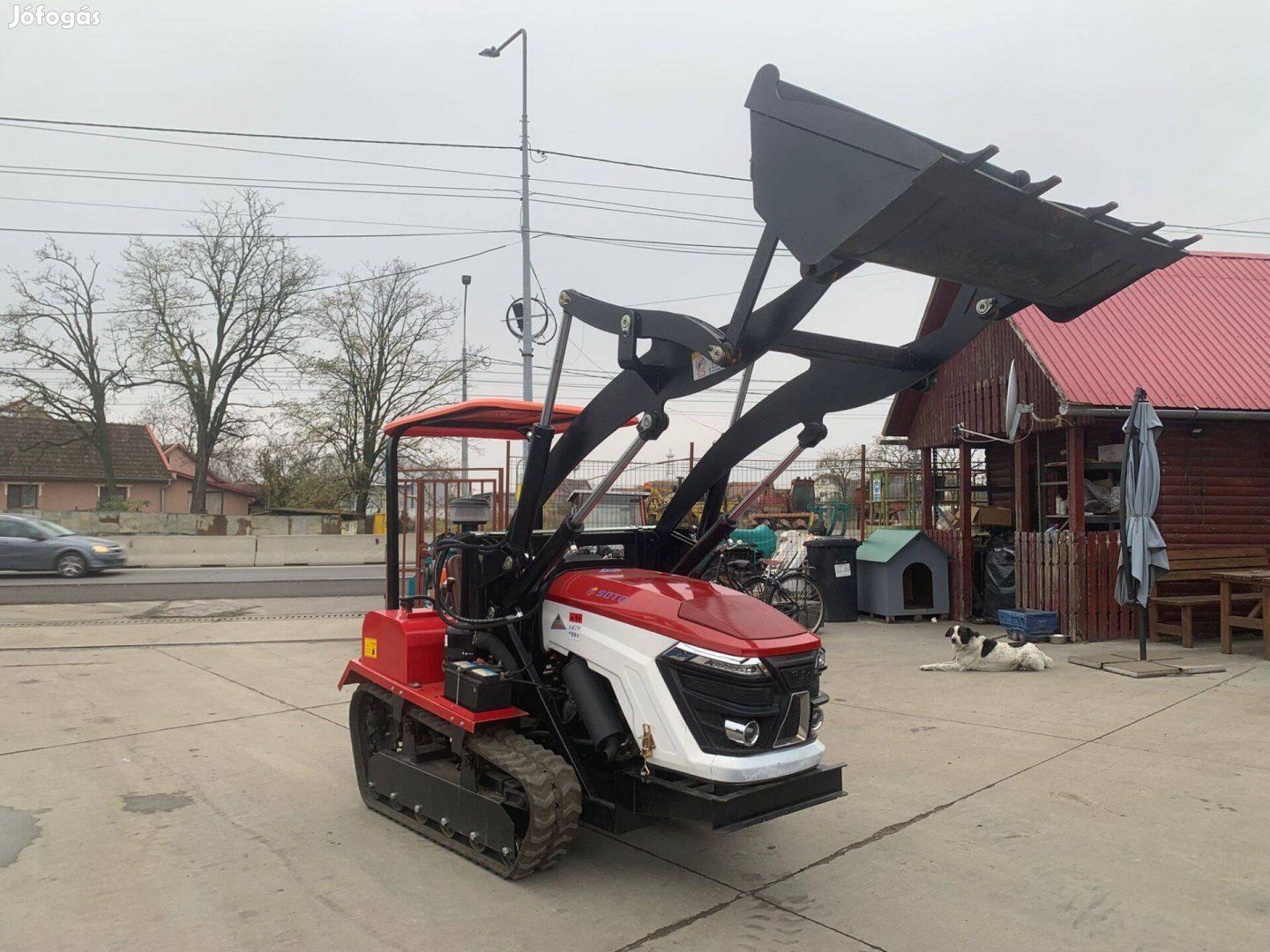 Új Soto 50GH gumiláncos traktor