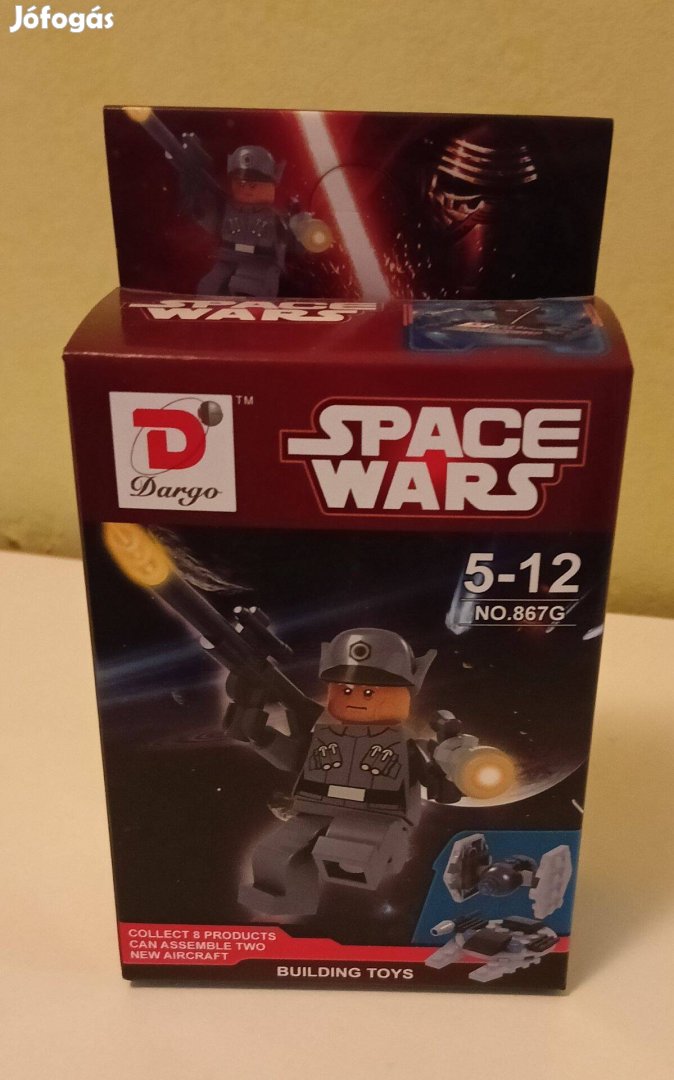 Új Space Wars építőkocka figura és szett (Star Wars utánzat)