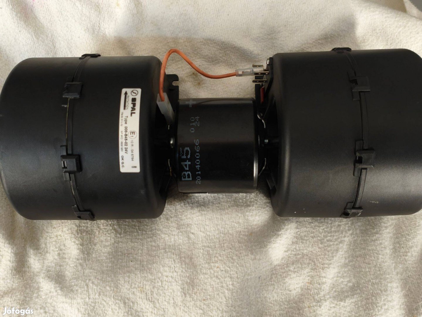 Új Spal Ventilátor 24V mókuskerekes ventilátor B45 3 fokozat