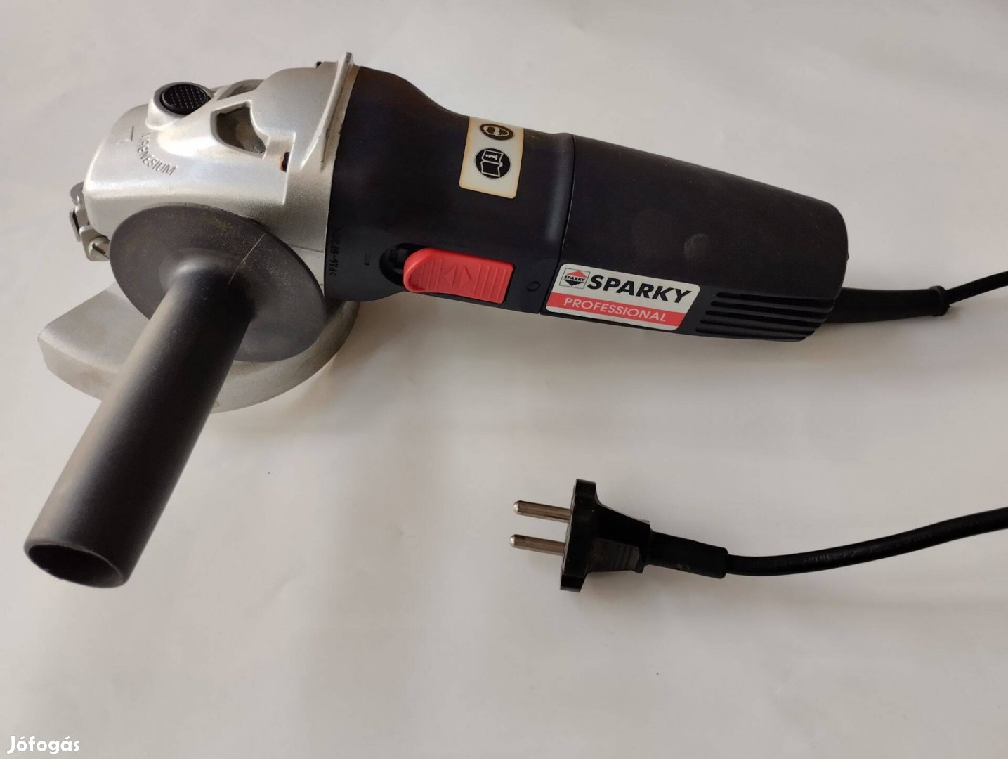 Új Sparky lágyinditású sarokcsiszoló, 1400 W-os, fordszab.sarokcsiszol