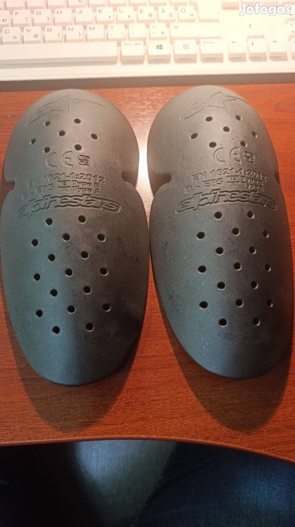 Új Spidi, Alpinestars térd - könyök protektorok