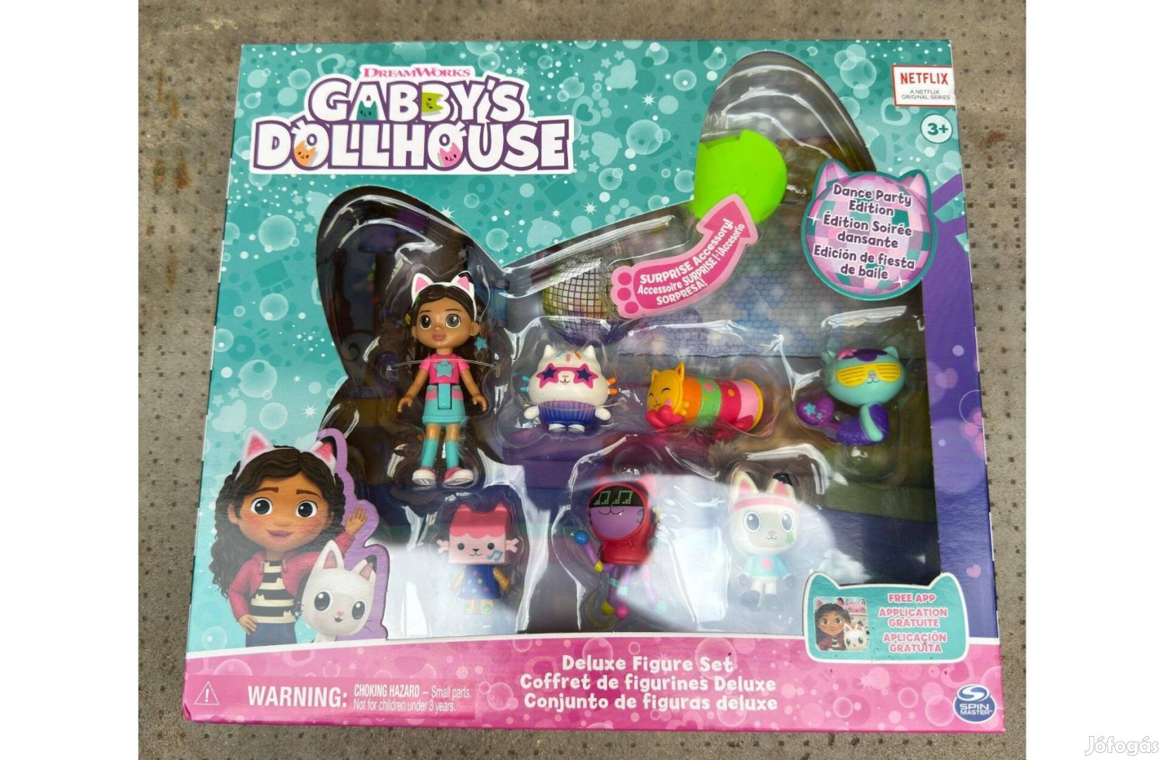 Uj Spin Master Gabby's Dollhouse Deluxe Figura Csomag Buli 6064152