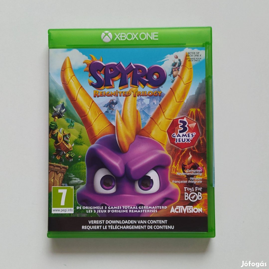 Új Spyro Reignited Trilogy Xbox One Series X