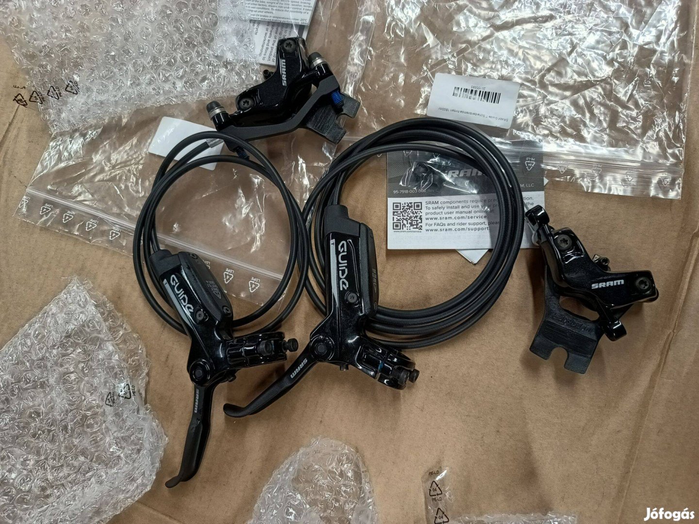 Új Sram Guide T tárcsafék szett 4 dugattyús
