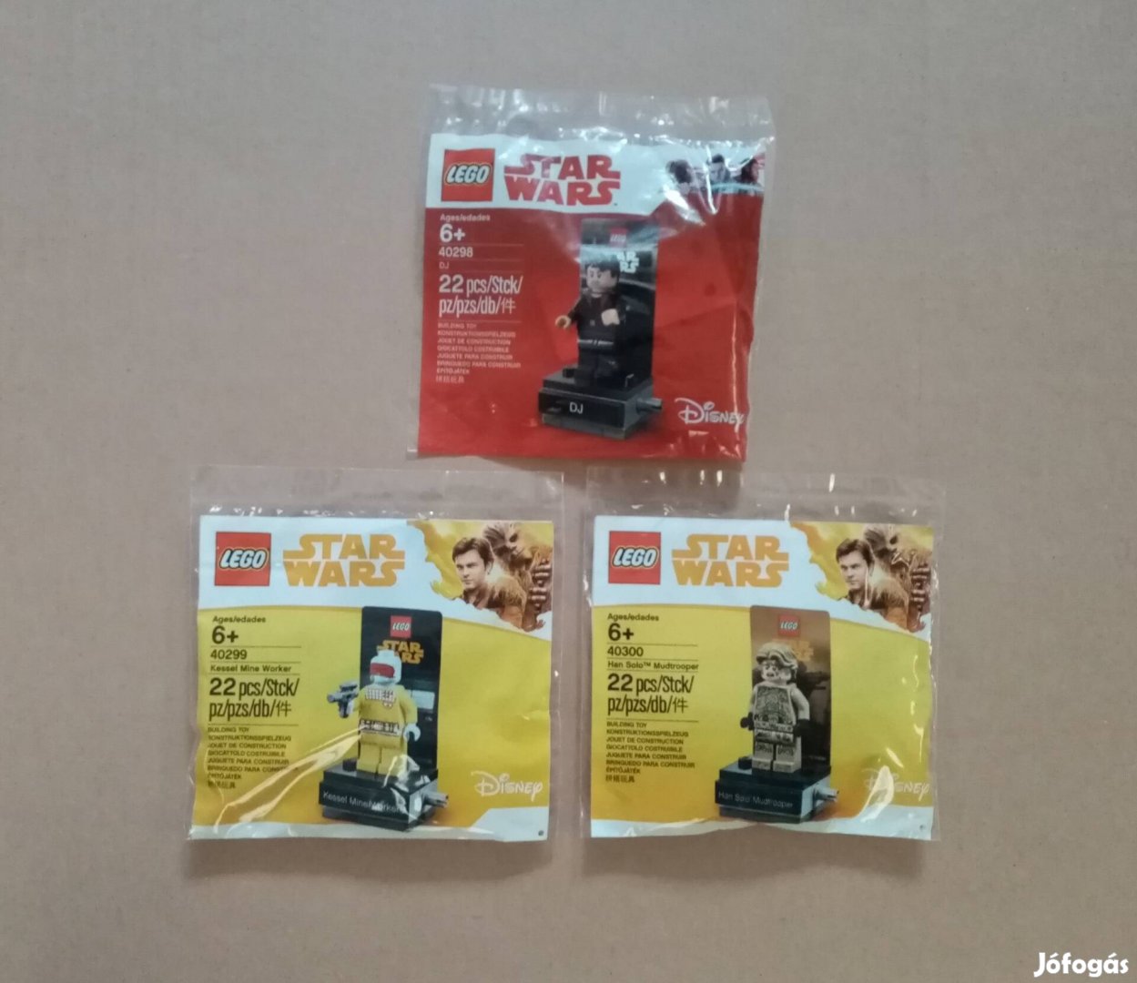 Új Star Wars LEGO 40298 40299 40300 minifigura Foxár