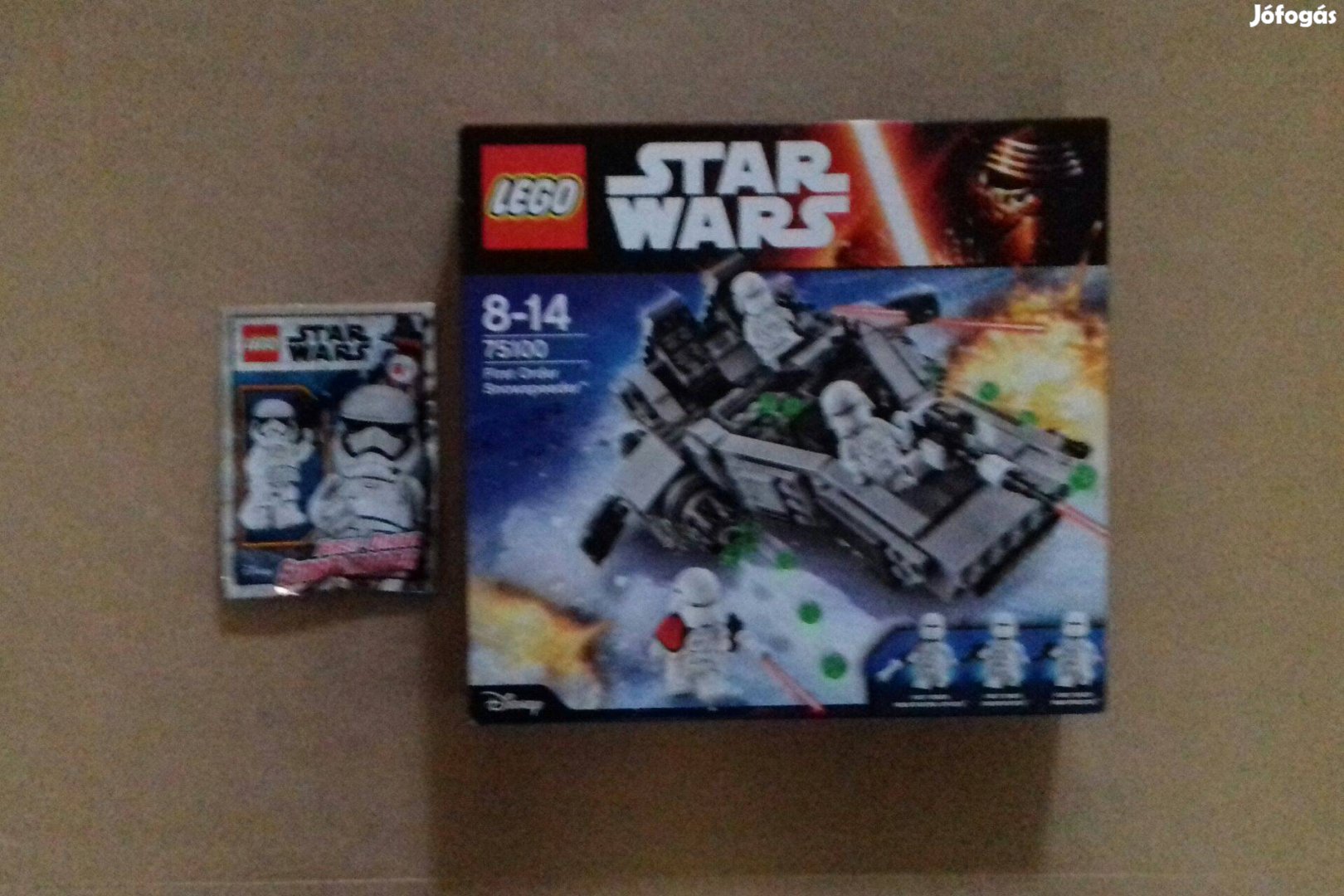 Új Star Wars LEGO 75100 + Első rendi rohamosztagos minifigura Fox.árba