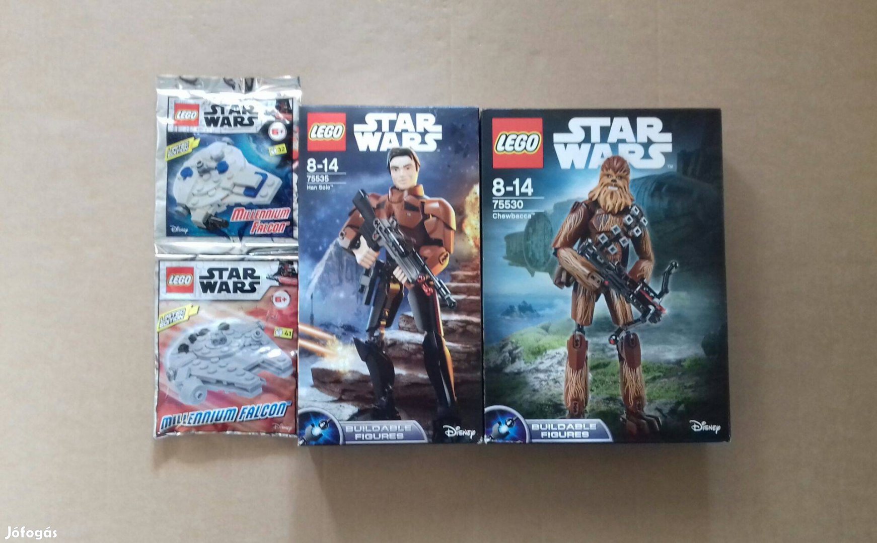 Új Star Wars LEGO 75535 + 75530 +kétféle Millennium Falcon 75212 Foxár