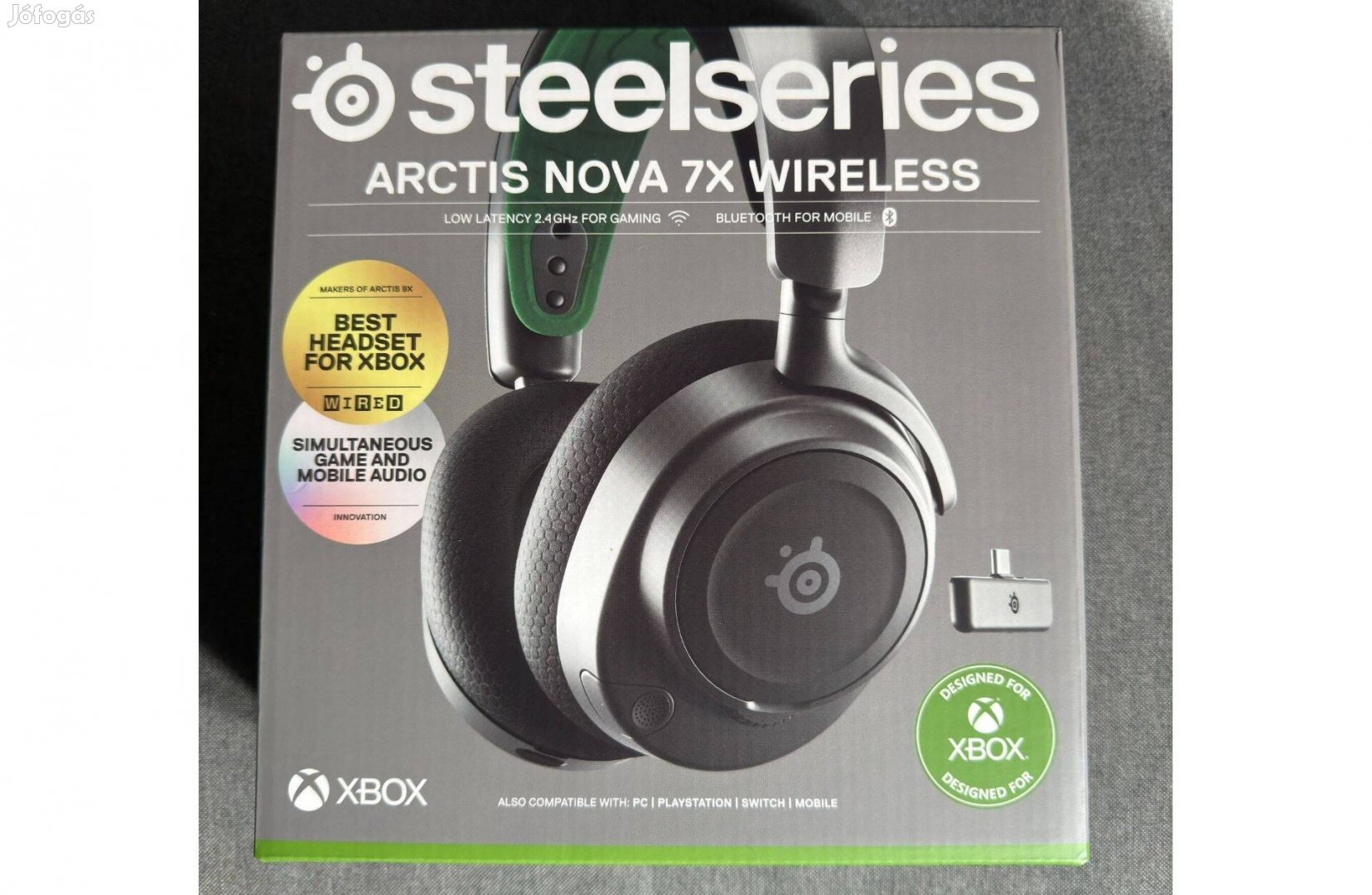 Uj Steelseries Arctis Nova 7X Fejhallgato Headset Xbox Gamer PC PS5