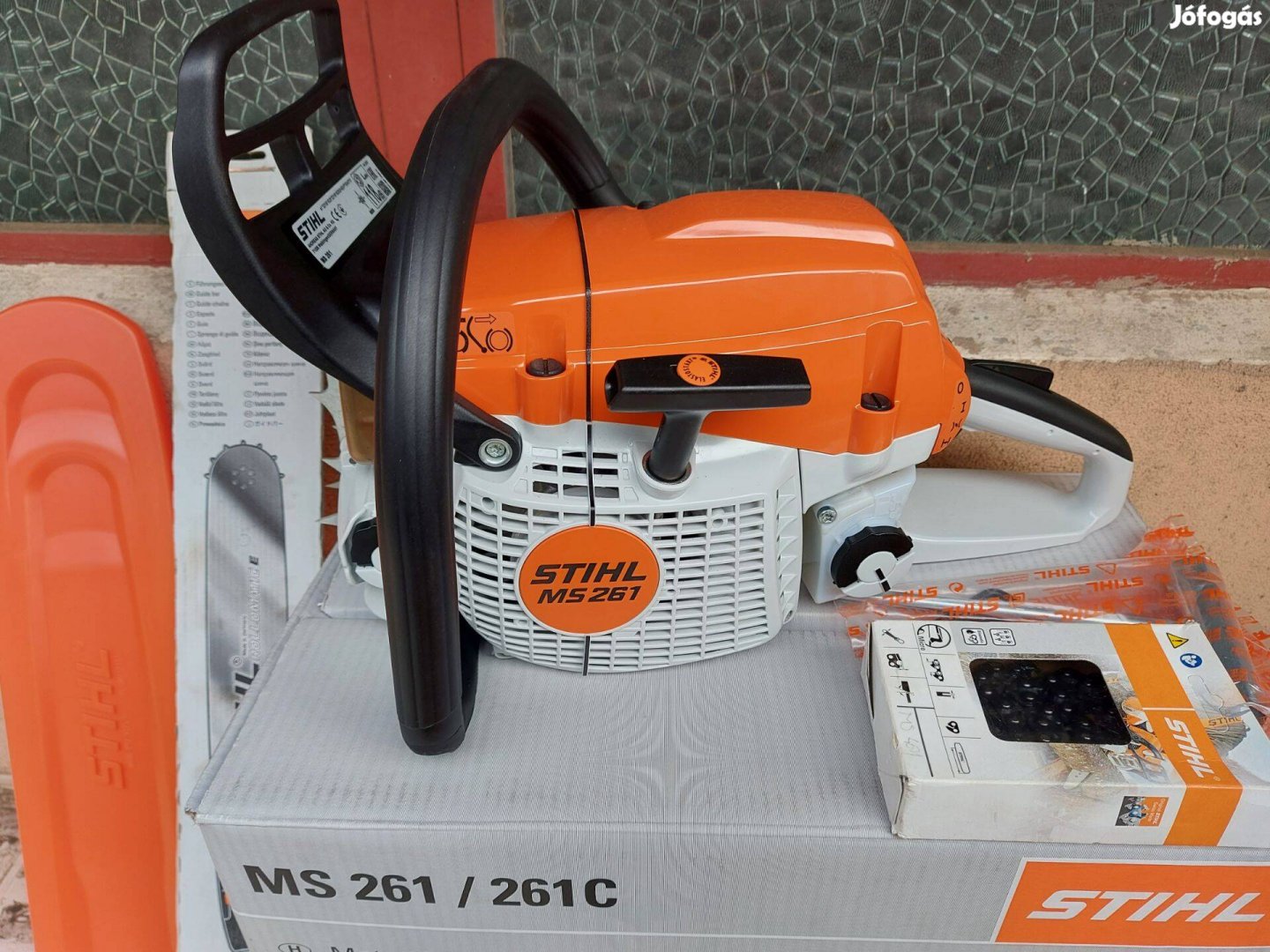 Új Stihl MS261 láncfűrész, Stihl MS 261