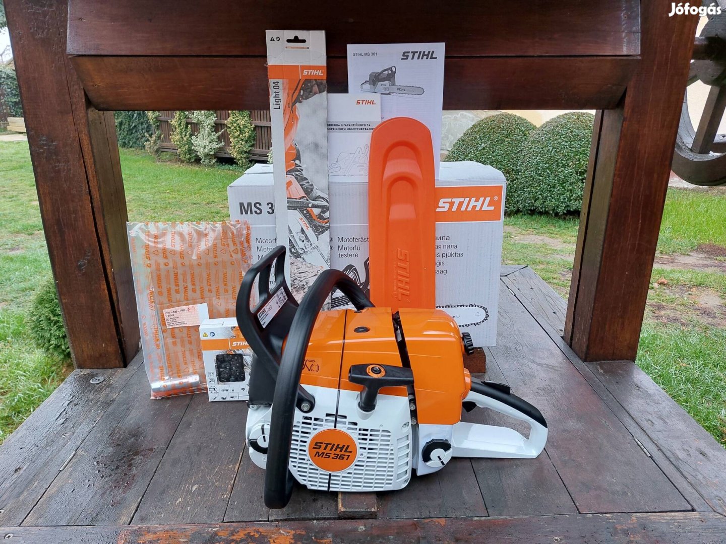 Új Stihl MS 361 MS361 fűrész láncfűrész motorfűrész 