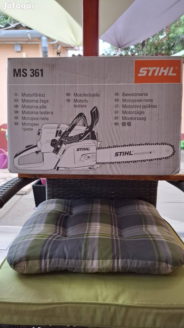 Új Stihl MS 361-es láncfűrész