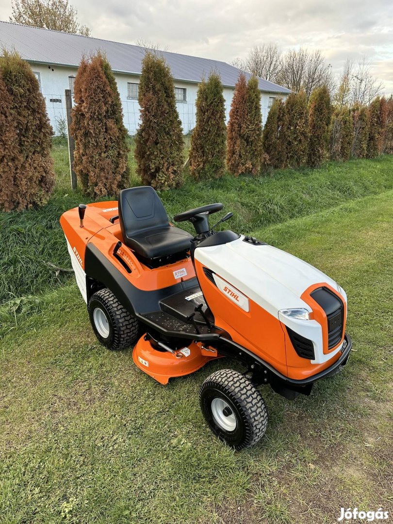 Új Stihl RT 5097 Z bemutató fűnyíró traktor fűnyírótraktor 