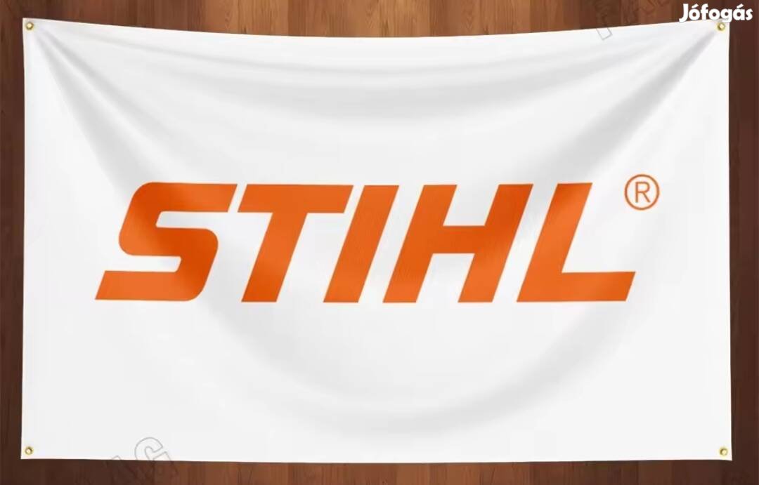 Új Stihl zászló (nem Husqvarna) láncfűrész, fűkasza 