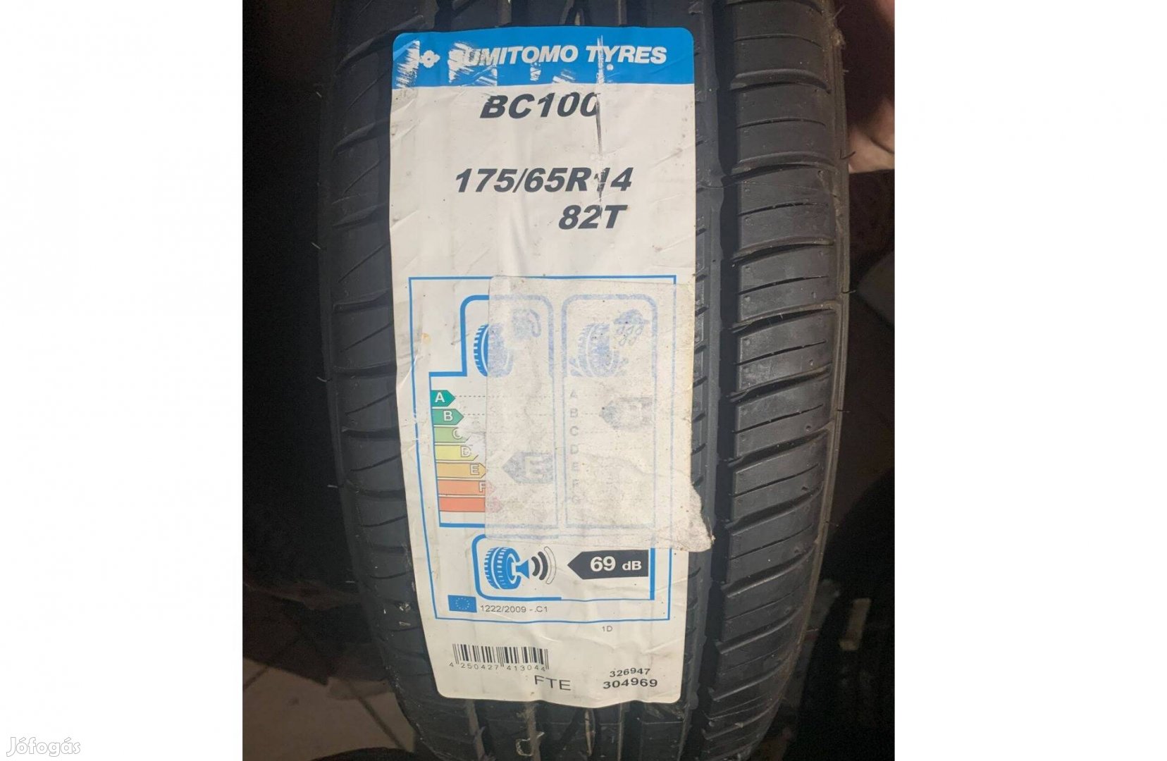 Új Sumitomo BC100 175/65 R14 82T Nyári Autó Gumi Gumiabroncs