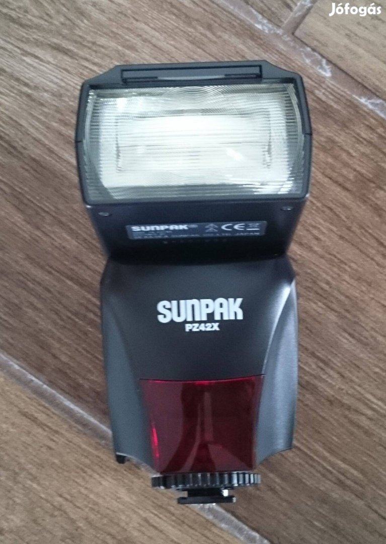 Új Sunpak PZ42X vaku Canon Eos E-TTL II rendszerhez