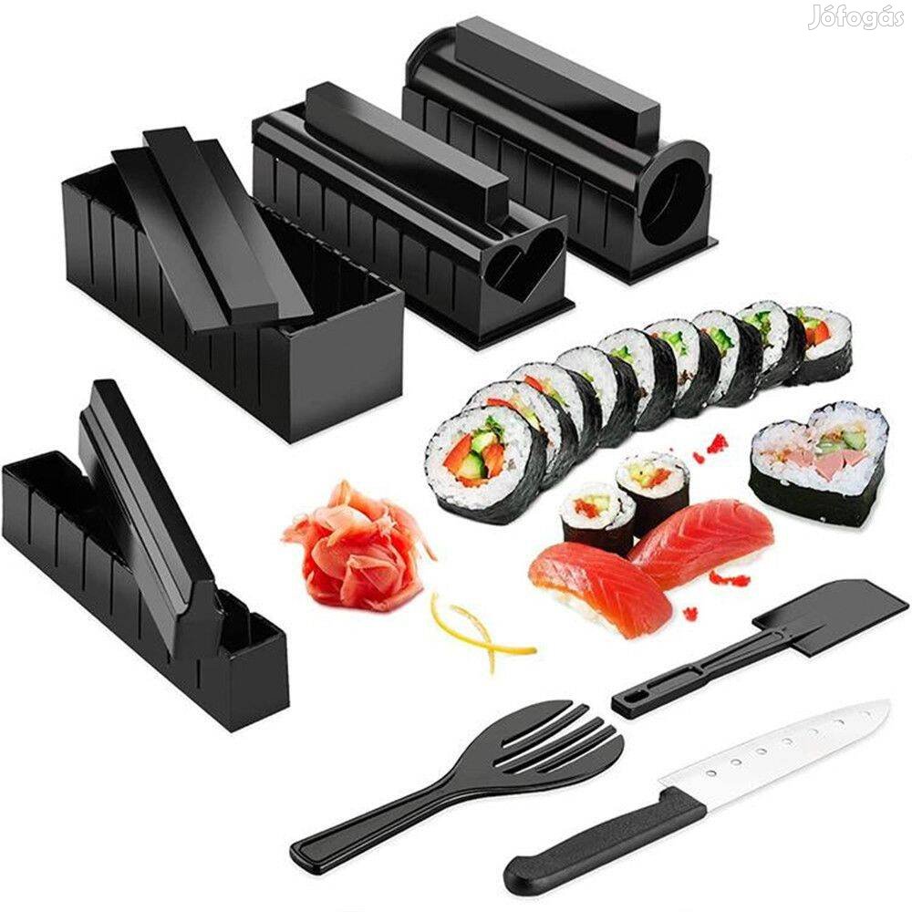 Új Sushi készítő szett,különböző formákkal